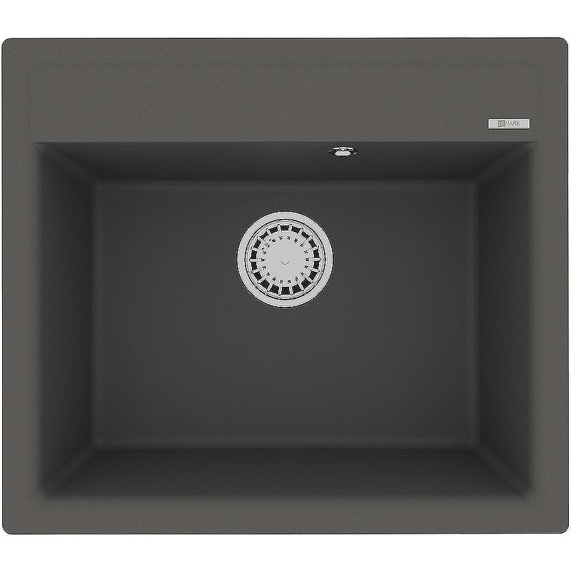 Кухонная мойка Lemark Hanka 570 9910017 Серый шелк