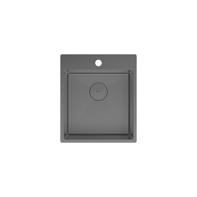 Кухонная мойка Lemark Janga 440 9936103 цвет Графит
