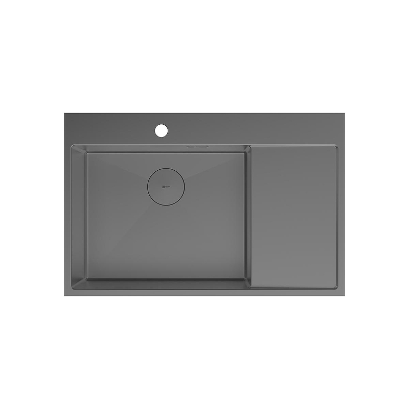 Кухонная мойка Lemark Kezadra 780L 9936151 цвет Графит