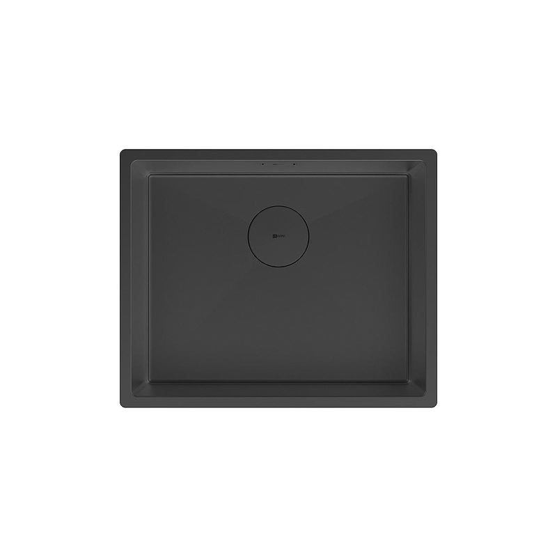 Кухонная мойка Lemark Olanga 540 9932128 цвет Черный матовый