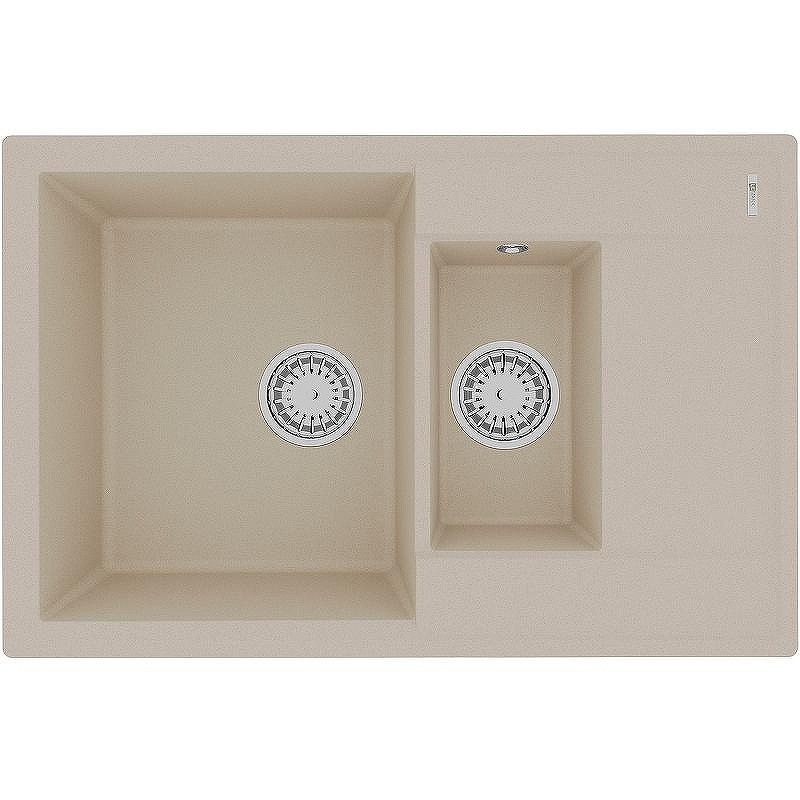 Кухонная мойка Lemark Ramza 760 9910038 Бежевая
