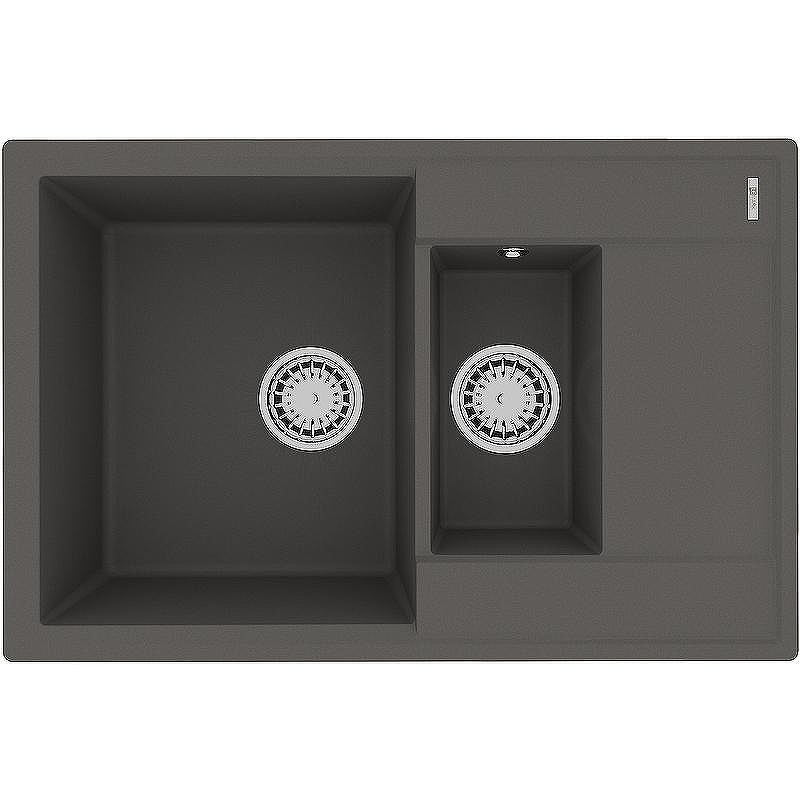 Кухонная мойка Lemark Ramza 760 9910041 Серый шелк