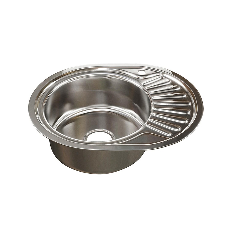 Кухонная мойка Mixline 57 L 533711 цвет Хром