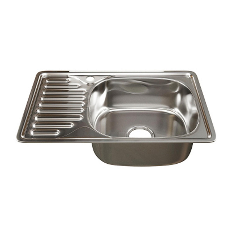 Кухонная мойка Mixline 66 R 536117 цвет Хром