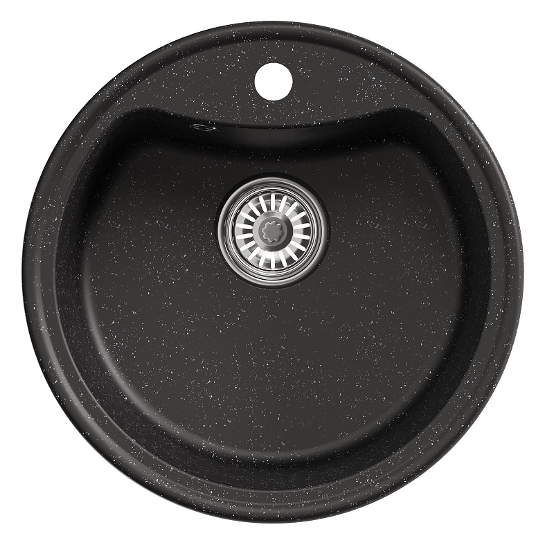Кухонная мойка Mixline Комфорт ML-GM09 51 551797 цвет Черный