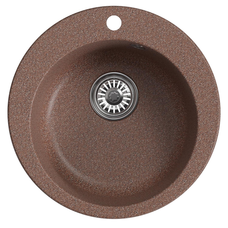 Кухонная мойка Mixline Комфорт ML-GM13 50 551889 цвет Терракотовый