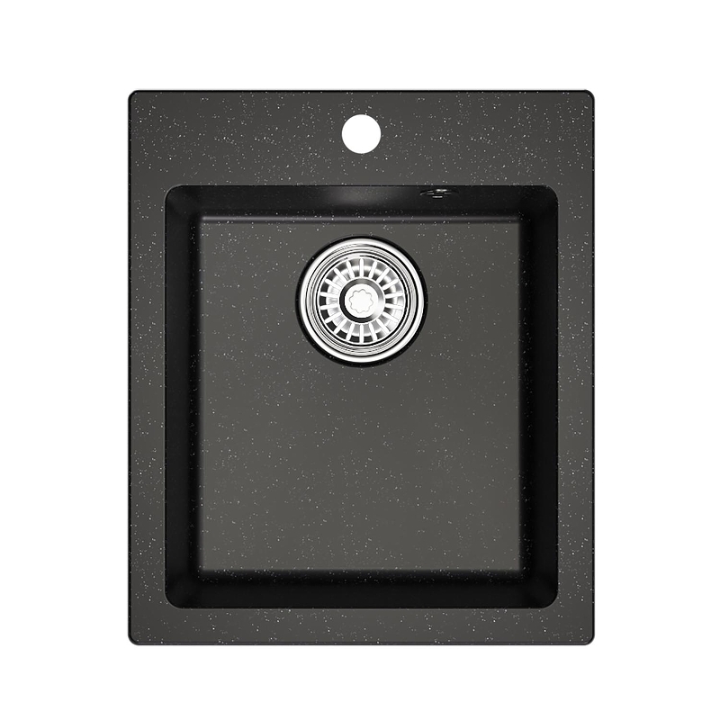 Кухонная мойка Mixline Комфорт ML-GM14 42 551902 цвет Черный