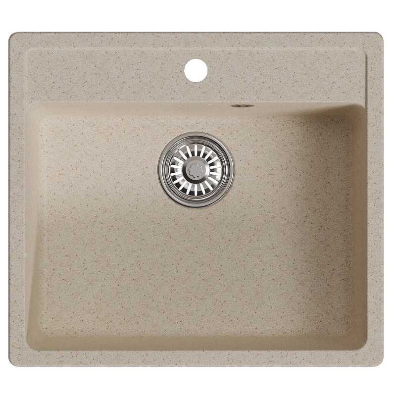Кухонная мойка Mixline Комфорт ML-GM15 56 551917 цвет Бежевый