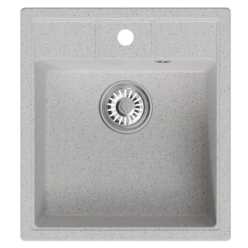 Кухонная мойка Mixline Комфорт ML-GM28 45 552098 цвет Серый