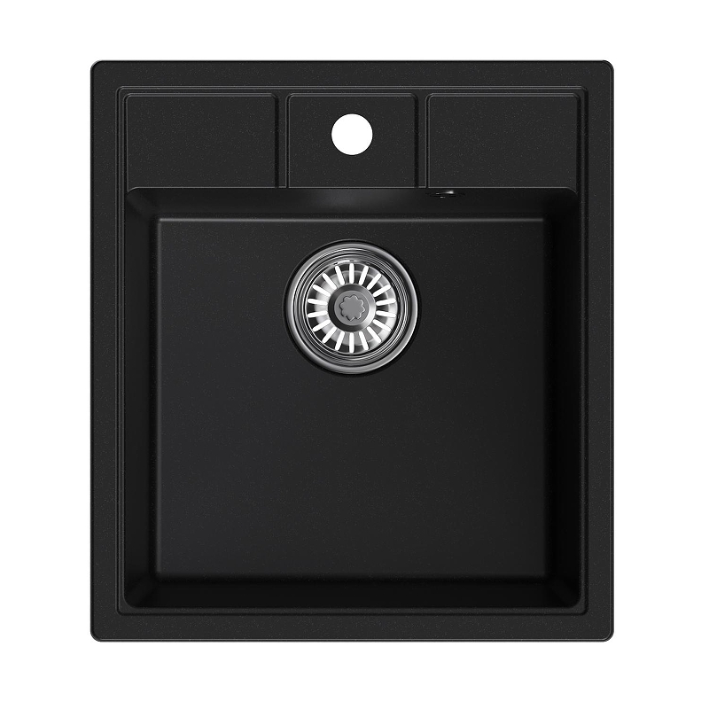 Кухонная мойка Mixline Комфорт ML-GM28 45 552185 цвет Ультрачерный