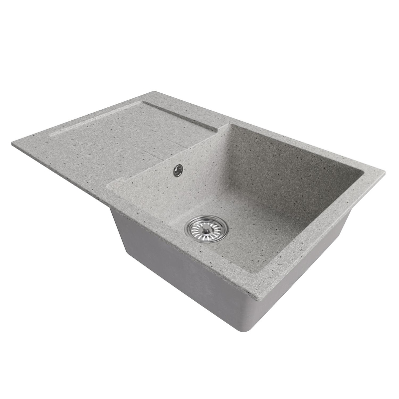 Кухонная мойка Mixline Комфорт ML-GM31 77 552191 цвет Серый