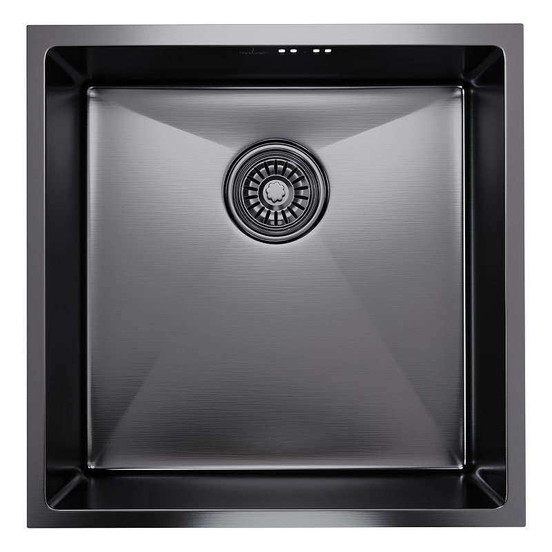 Кухонная мойка Mixline Pro 50 547228 цвет Черный графит