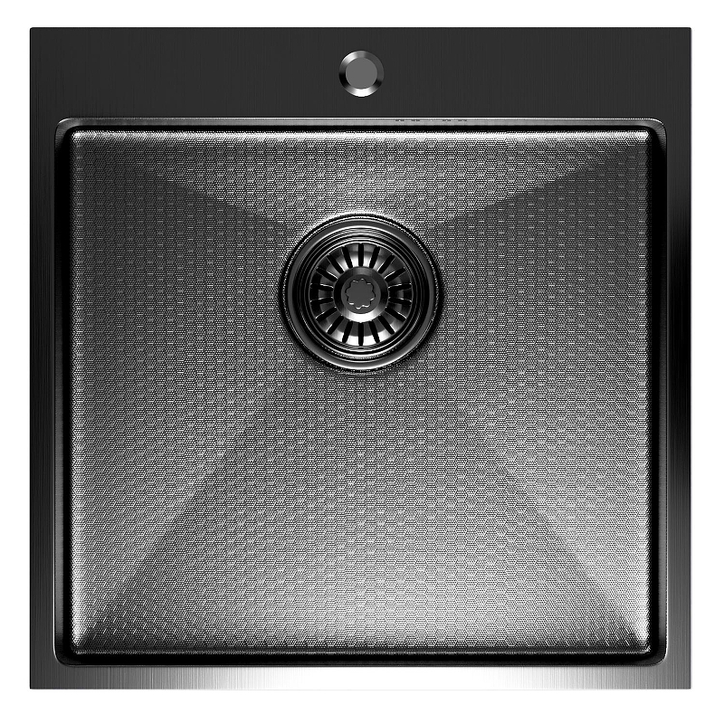 Кухонная мойка Mixline Pro 50 552931 цвет Черный графит