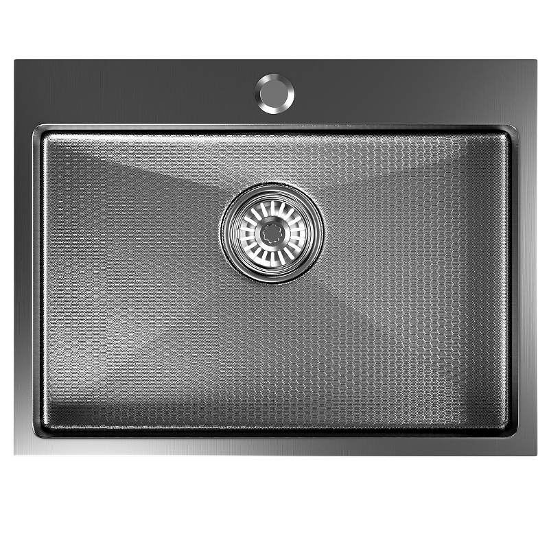 Кухонная мойка Mixline Pro 60 552933 цвет Черный графит