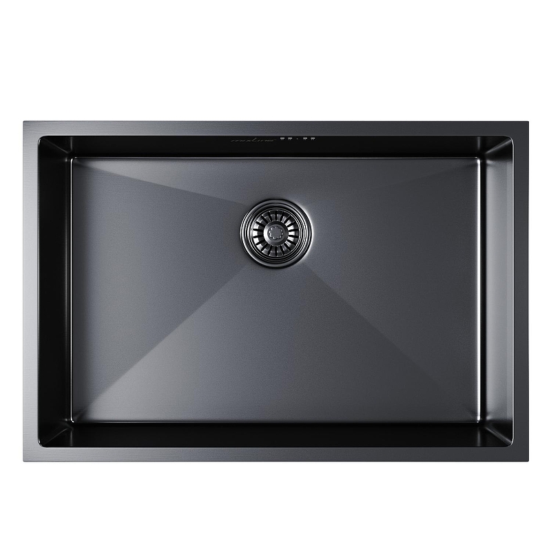 Кухонная мойка Mixline Pro 65 548573 цвет Черный графит
