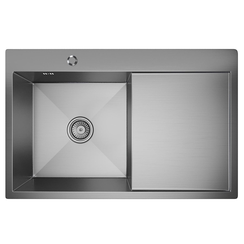 Кухонная мойка Mixline Pro 78 L 551877 цвет Сатин