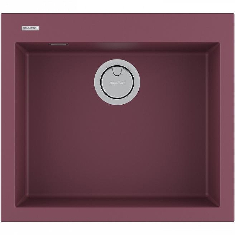 Кухонная мойка Paulmark Decoration 56 PM935650-ME Merlot