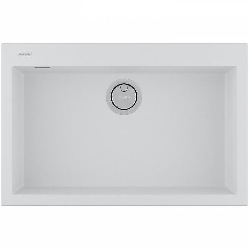 Кухонная мойка Paulmark Decoration 76 PM937650-WH White