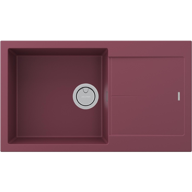 Кухонная мойка Paulmark Extensio 86 PM988650-ME Merlot