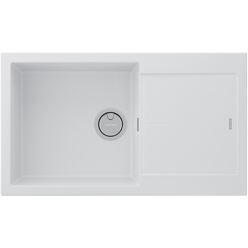 Кухонная мойка Paulmark Extensio 86 PM988650-WH White