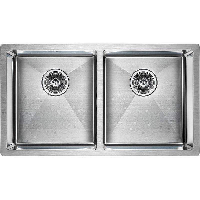 Кухонная мойка Paulmark Gerberg 78/2 Uni PM237844-BS Брашированная сталь