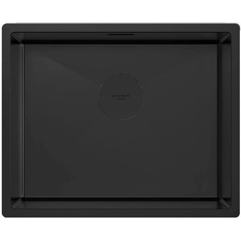 Кухонная мойка Paulmark Next 54 Uni PM215444-MBN Черная матовая