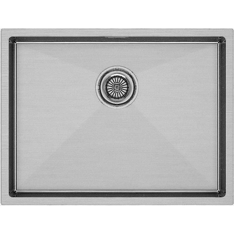 Кухонная мойка Paulmark Next 58 Uni PM215844-BS Брашированная сталь