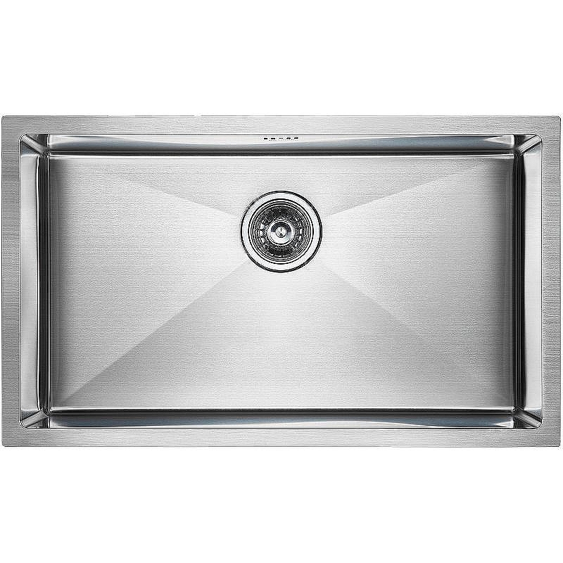 Кухонная мойка Paulmark Next 74 Uni PM217444-BS Брашированная сталь