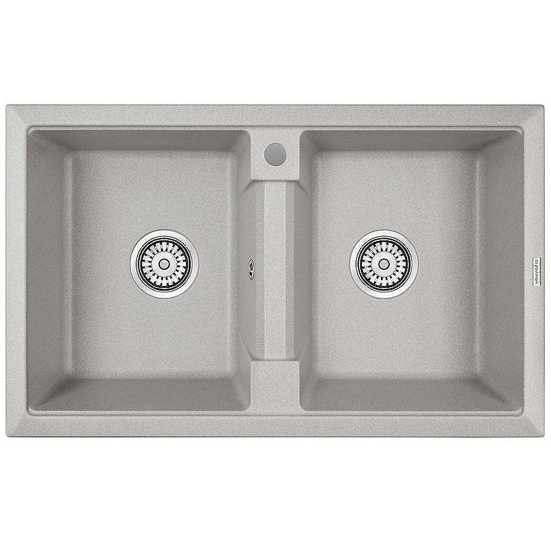 Кухонная мойка Paulmark Tandem 80/2 PM238150-GR Серая