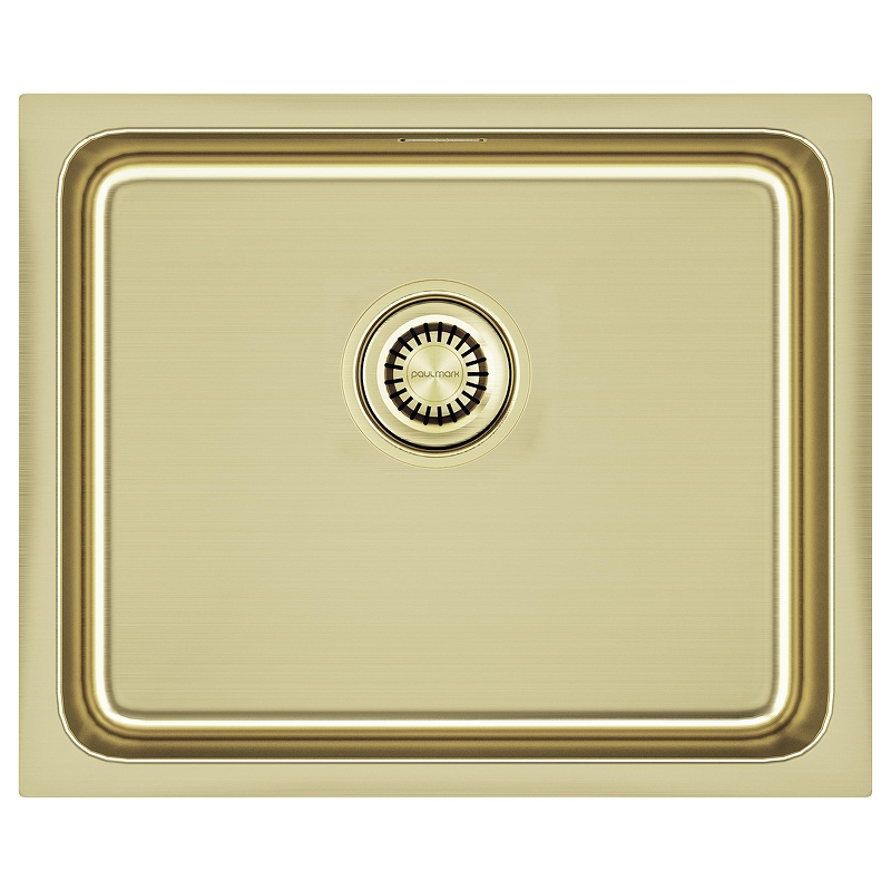 Кухонная мойка Paulmark Vista 54 PM305444-LG цвет Светлое золото