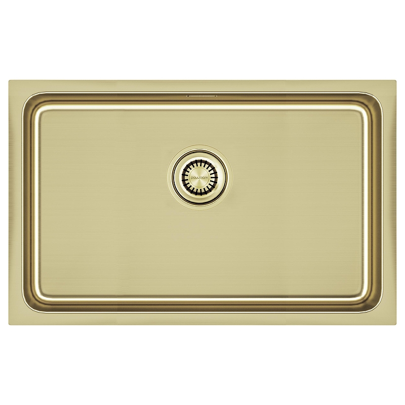 Кухонная мойка Paulmark Vista 74 PM307444-LG цвет Светлое золото