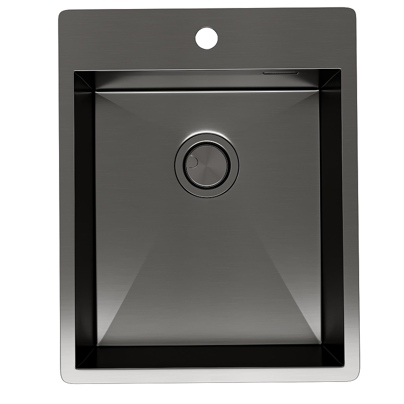 Кухонная мойка Reflexion Iseo 40 RX2240BL цвет Оружейная сталь