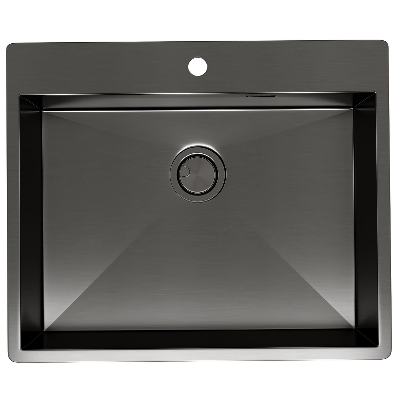 Кухонная мойка Reflexion Iseo 60 RX2260BL цвет Оружейная сталь