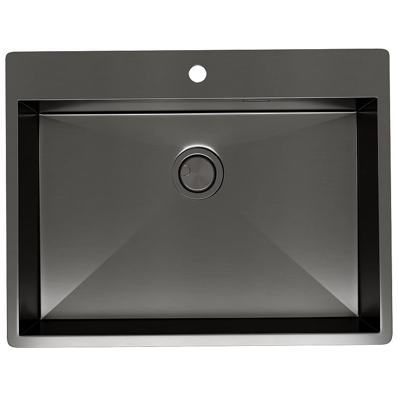 Кухонная мойка Reflexion Iseo 65 RX2265BL цвет Оружейная сталь