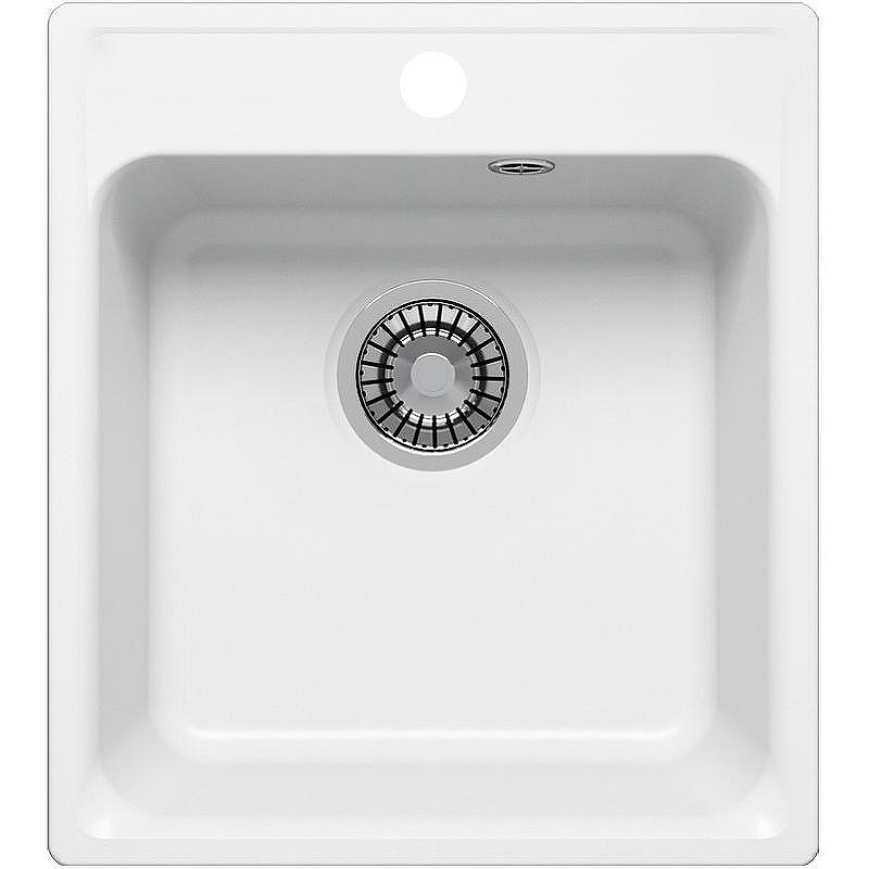 Кухонная мойка Reflexion Quadra 43 RF0243WH Белая