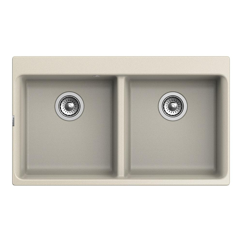 Кухонная мойка Rivelato Axel X-90-2D beige scuro цвет Темно-бежевый