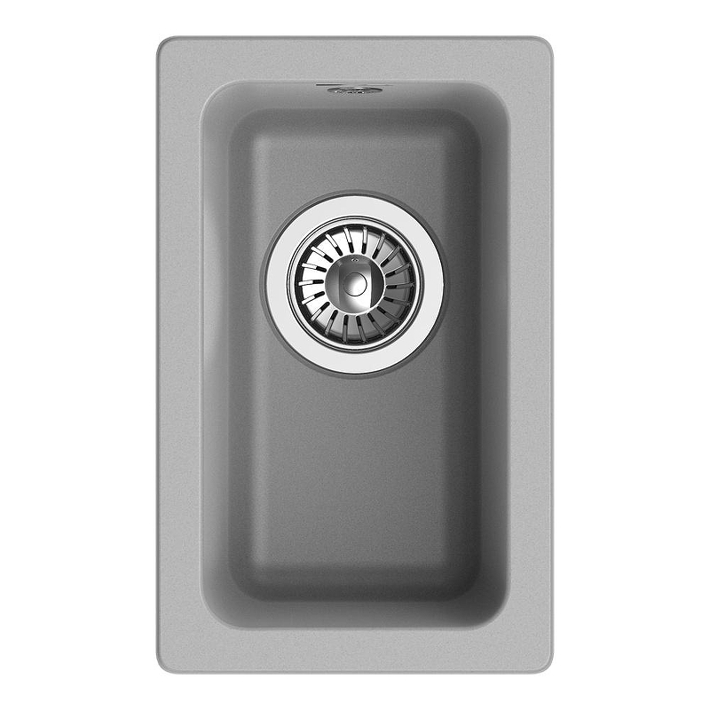 Кухонная мойка Rivelato Berkana BK-25 grigio metallizzato цвет Серый металлик