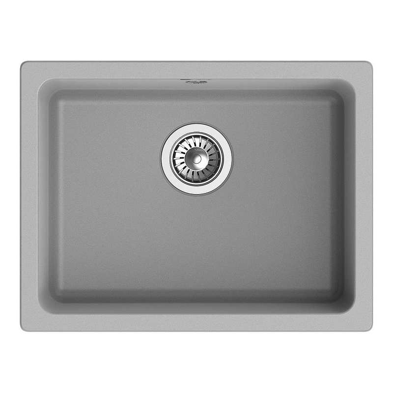Кухонная мойка Rivelato Berkana BK-50 grigio metallizzato цвет Серый металлик