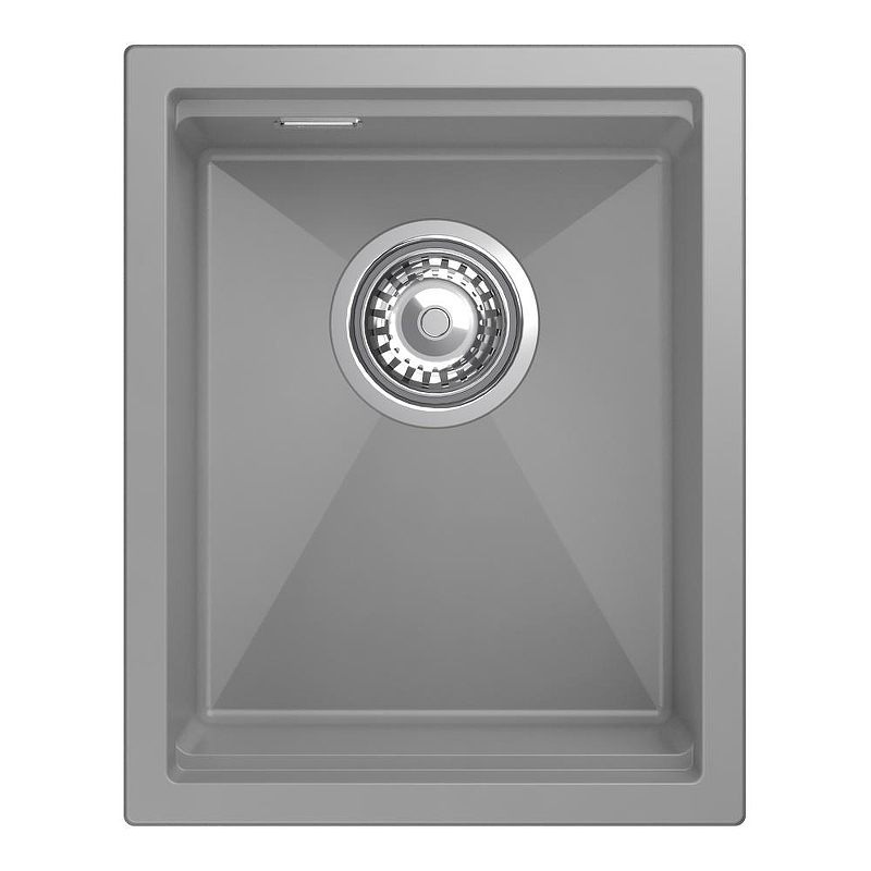 Кухонная мойка Rivelato Lino 35 LN-354 grigio metallizz цвет Серый металлик