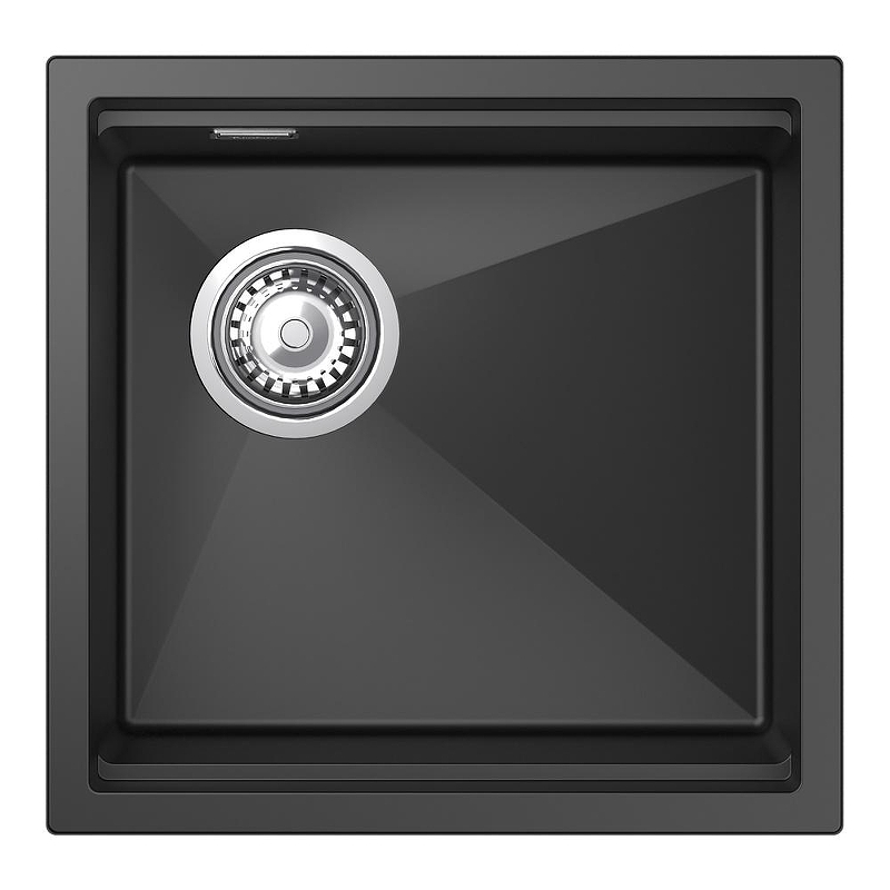Кухонная мойка Rivelato Lino 45 LN-454-L antracite цвет Антрацит