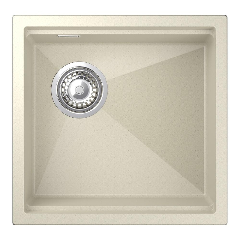 Кухонная мойка Rivelato Lino 45 LN-454-L beige scuro цвет Темно-бежевый