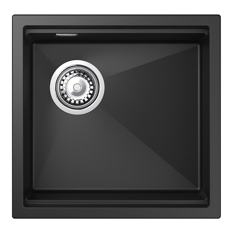 Кухонная мойка Rivelato Lino 45 LN-454-L nero цвет Черный