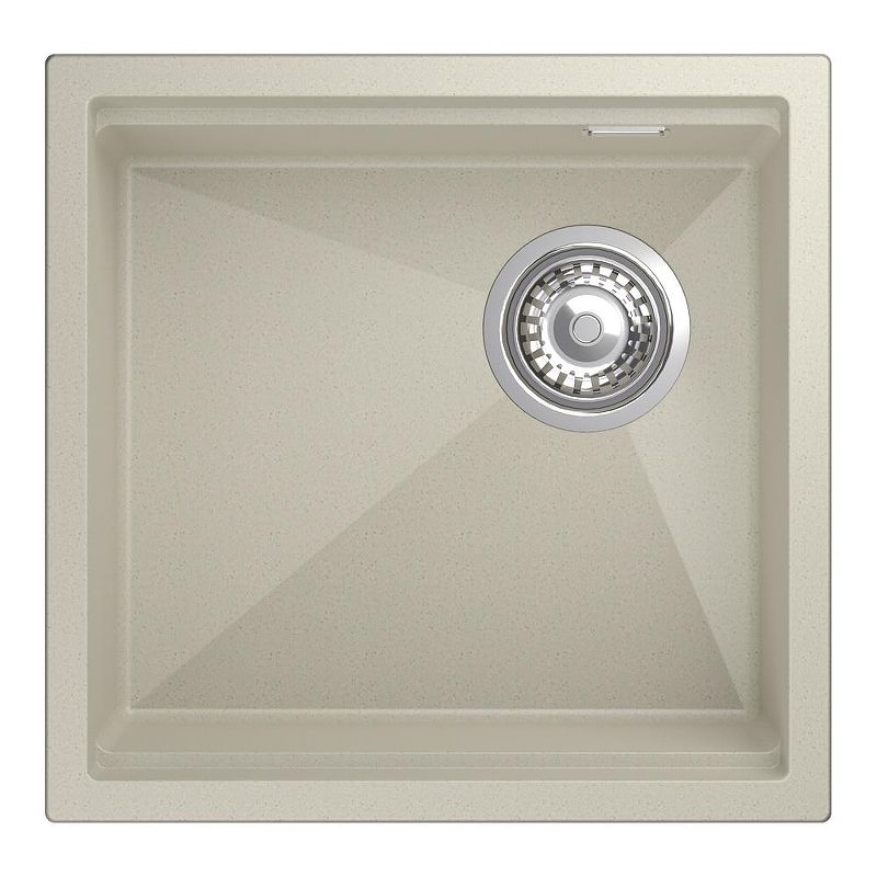 Кухонная мойка Rivelato Lino 45 LN-454-R beige scuro цвет Темно-бежевый