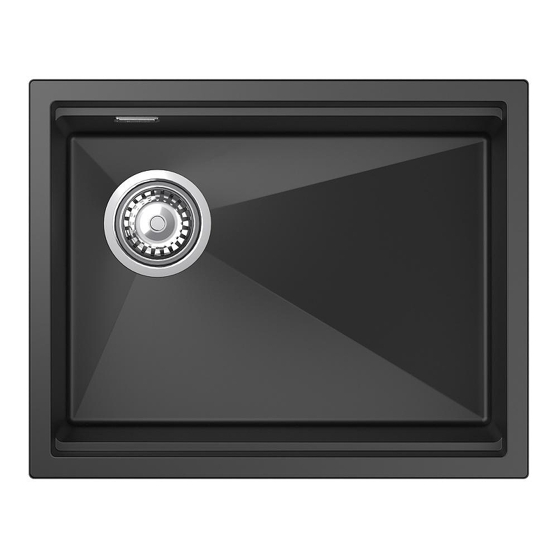 Кухонная мойка Rivelato Lino 55 LN-554-L antracite цвет Антрацит