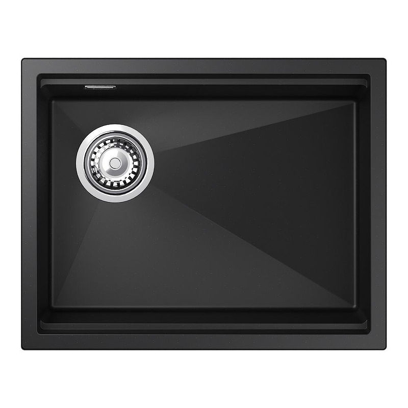 Кухонная мойка Rivelato Lino 55 LN-554-L nero цвет Черный