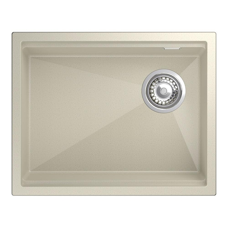 Кухонная мойка Rivelato Lino 55 LN-554-R beige scuro цвет Темно-бежевый