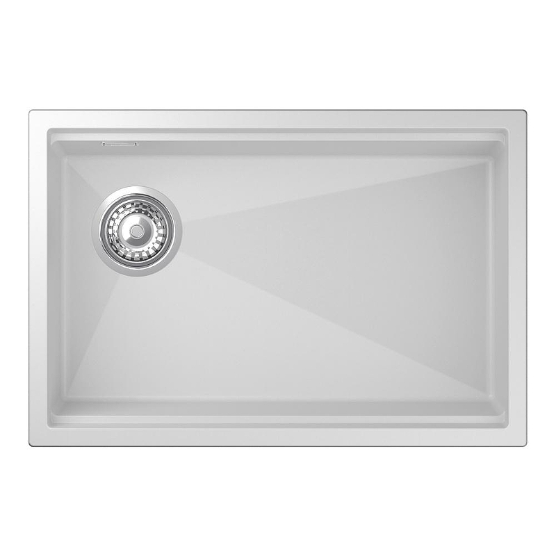 Кухонная мойка Rivelato Lino 65 LN-654-L brina цвет Иней