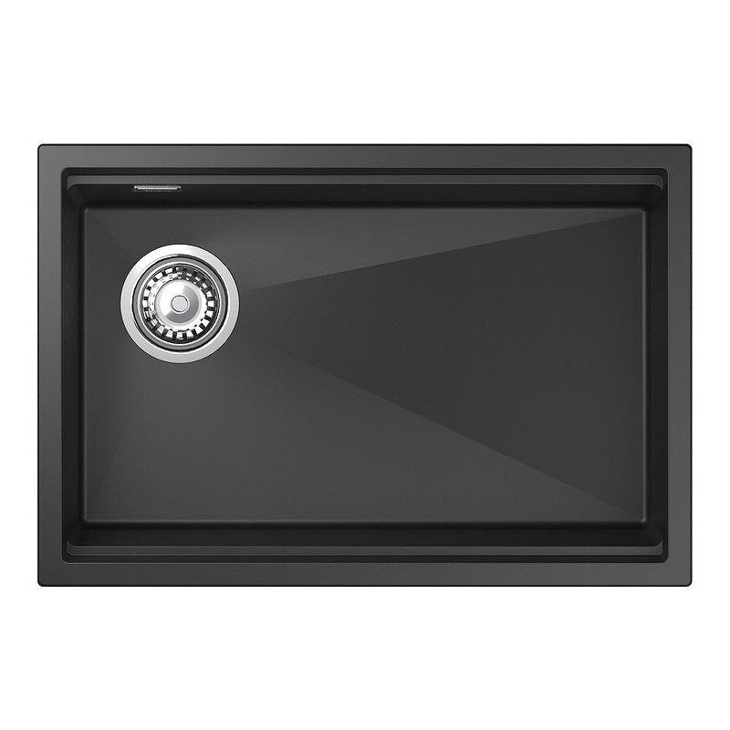 Кухонная мойка Rivelato Lino 65 LN-654-L nero цвет Черный
