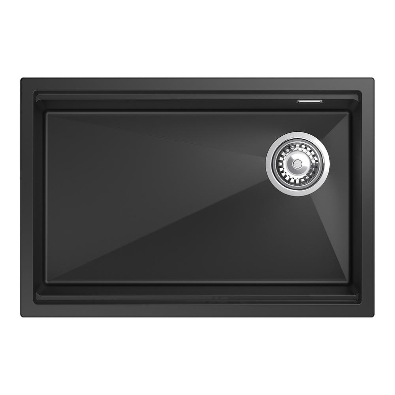 Кухонная мойка Rivelato Lino 65 LN-654-R antracite цвет Антрацит