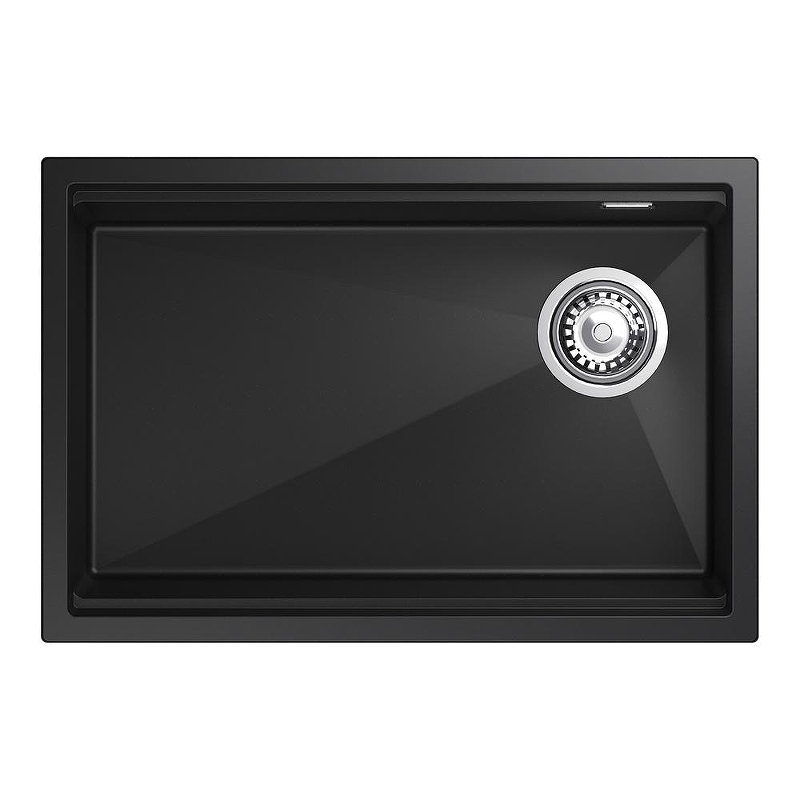 Кухонная мойка Rivelato Lino 65 LN-654-R nero цвет Черный